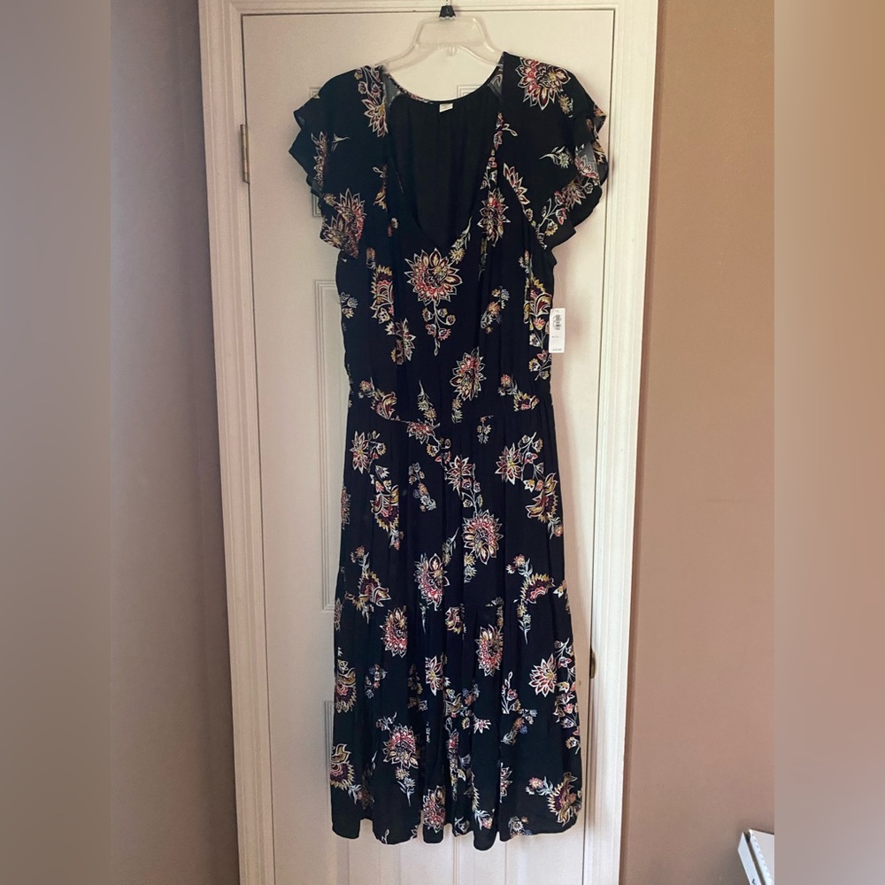 Xhiliration MAXI floral dress